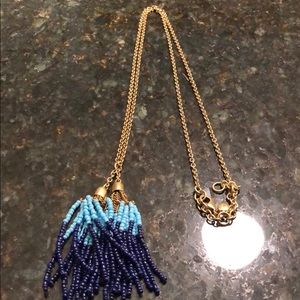 JCrew tassel necklace